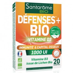 VITAMINE D3 1000 UI Végétale Bio