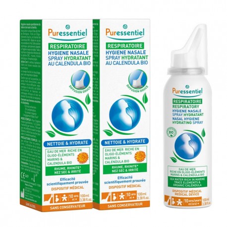 SPRAY HYGIENE NASALE Hydratant Lot de 2