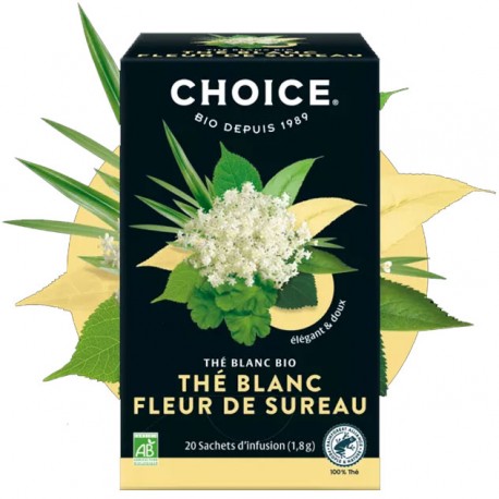 THE BLANC Fleur de Sureau Bio