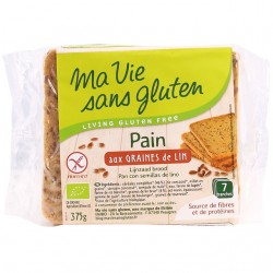 PAIN BIO aux Graines de Lin prétranché