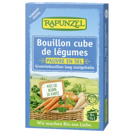 BOUILLON DE LEGUMES Pauvre en Sel Bio