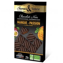 CHOCOLAT Noir 70% Mangue Passion Bio