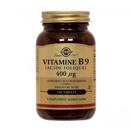 VITAMINE B9 Folacine 400 µg