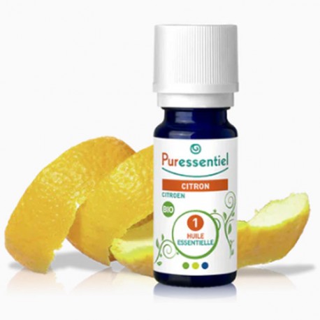 HUILE ESSENTIELLE de Citron Bio -PURESSENTIEL -Gouttes