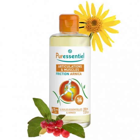 FRICTION ARNICA aux 14 Huiles Essentielles -PURESSENTIEL -Coups & b