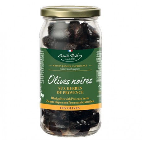 OLIVES NOIRES au Naturel Bio