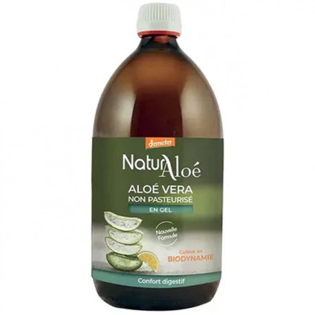 GEL D'ALOE VERA Bio Non Pasteurisé