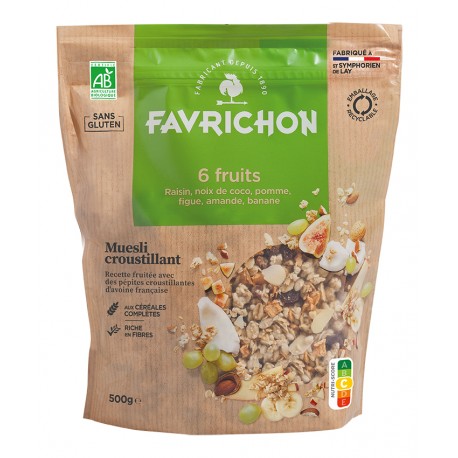 MUESLI Croustillant 6 Fruits