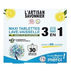 TABLETTE LAVE-VAISSELLE Concentré au Citron et à la Verveine