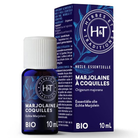 HUILE ESSENTIELLE Marjolaine à Coquilles Bio