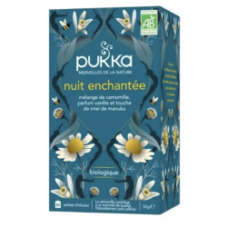 TISANE Nuit Enchantée Camomille Vanille Miel de Manuka