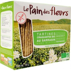 PAIN DES FLEURS Tartines Craquantes au Sarrasin