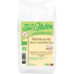 FARINE DE RIZ Demi-Complète Bio