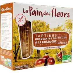 PAIN DES FLEURS Tartines Craquantes Châtaigne