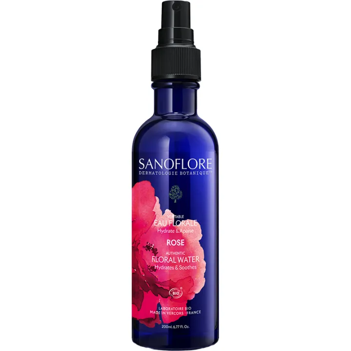 Sanoflore Véritable Eau Florale de Rose Bio 200 ml