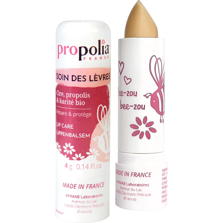 Propolia Soin des Lèvres Répare et Protège Propolis & Karité Stick 4 g