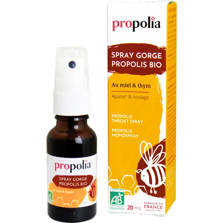 Propolia Spray Gorge Propolis Bio 20 ml