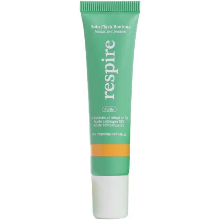 Respire Soin Flash Boutons Acide Salicylique 15 ml