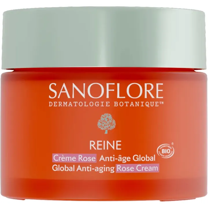 Sanoflore Reine Crème Rose Anti-Âge Global Bio 50 ml