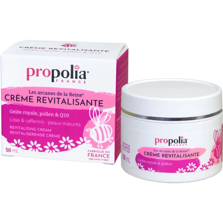 Propolia Crème Revitalisante Peaux Sèches Gelée Royale, Pollen & Aloès 50 ml