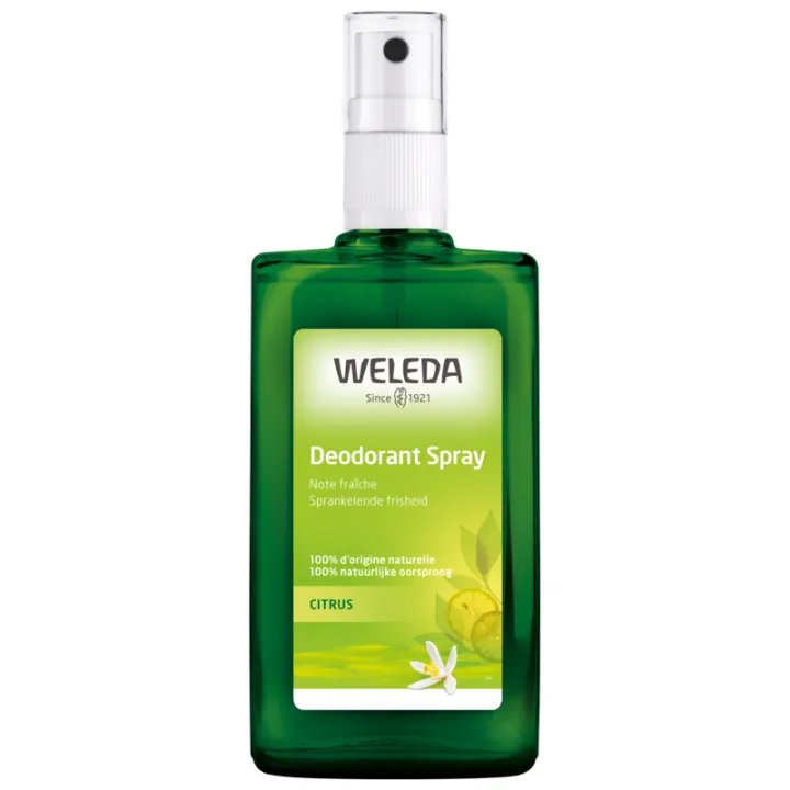 Weleda Citrus Déodorant Spray Note Fraîche 100 ml
