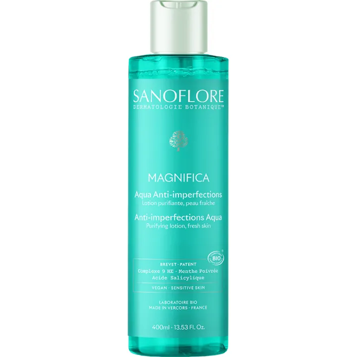 Sanoflore Magnifica Aqua Lotion Purifiante Anti-Imperfections Bio 400 ml