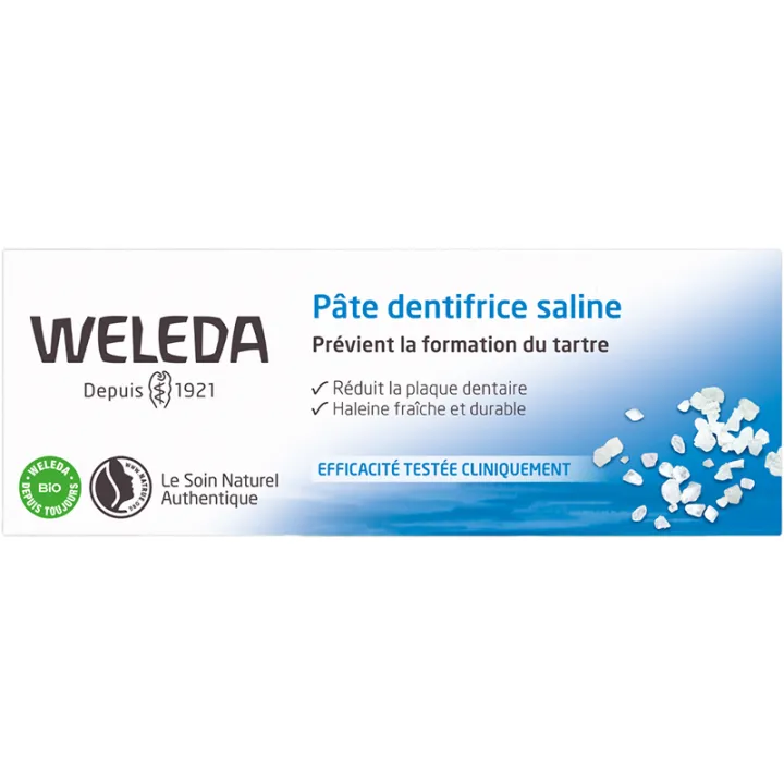 Weleda Oral Care Dentifrice Saline Bio 75 ml