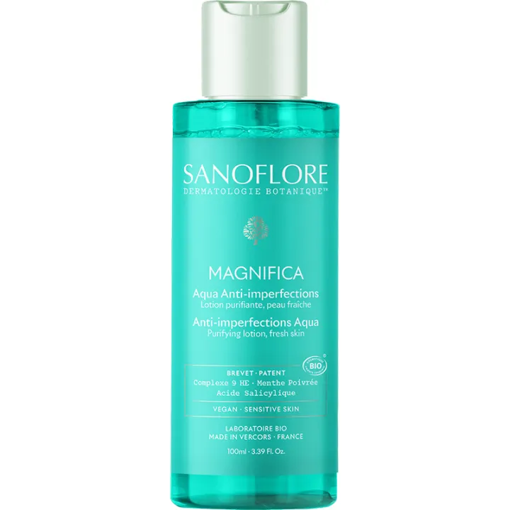 Sanoflore Magnifica Aqua Lotion Purifiante Anti-Imperfections Bio 100 ml