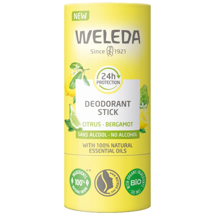 Weleda Déodorant Stick Citrus - Bergamot 50 gr
