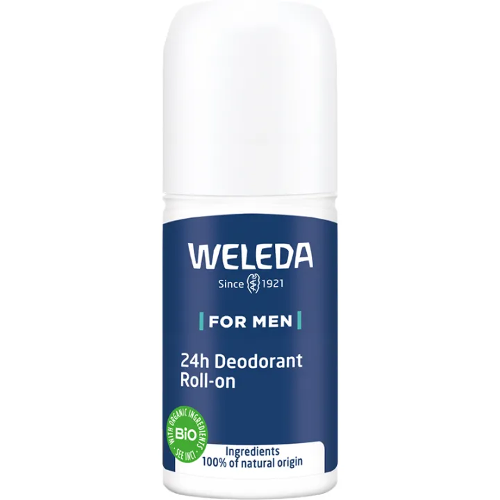 Weleda For Men Déodorant Roll-On 24h 50 ml
