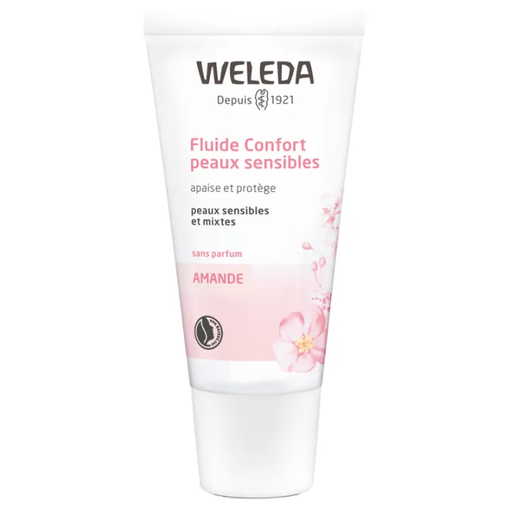 Weleda Amande Fluide Confort Peaux Sensibles 30 ml