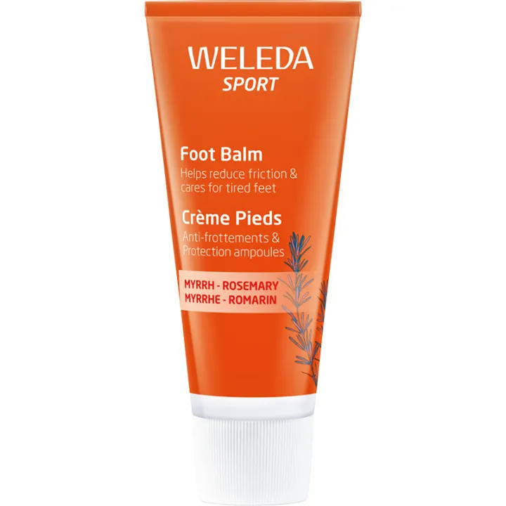 Weleda Sport Crème Pieds Anti-frottement 75 ml