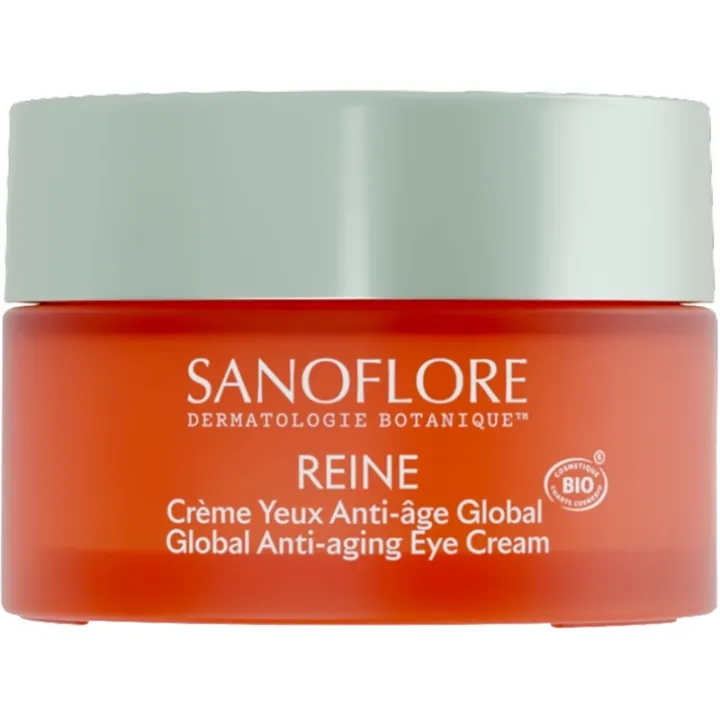 Sanoflore Reine Crème Yeux Anti-Âge Global Bio 15 ml
