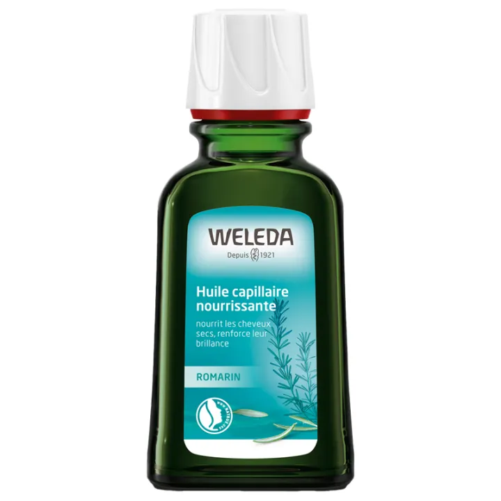 Weleda Romarin Huile Capillaire Nourrissante 50 ml