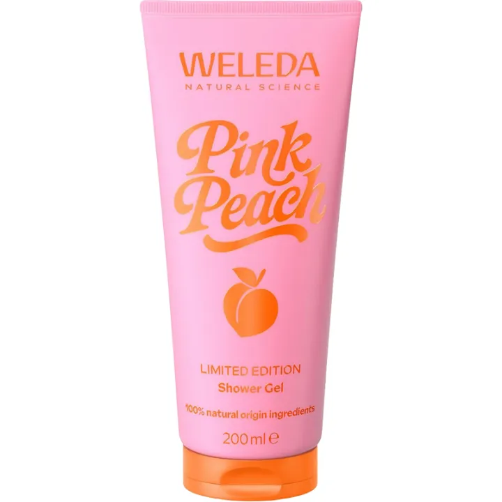 Weleda Gel Douche Pink Peach Orange & Pêche 200 ml