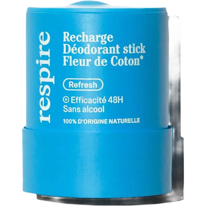 Respire Déodorant Recharge Fleur de Coton 50 g