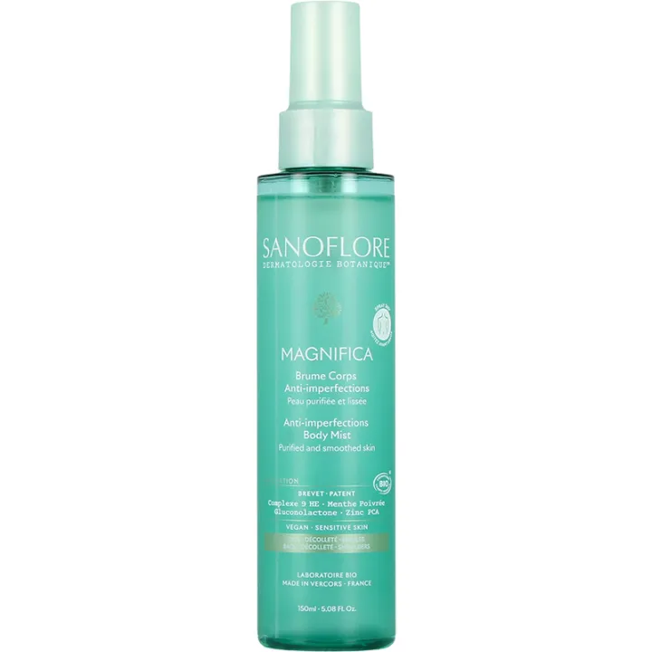 Sanoflore Magnifica Sérum Brume Corps Anti-Imperfections Bio 150 ml