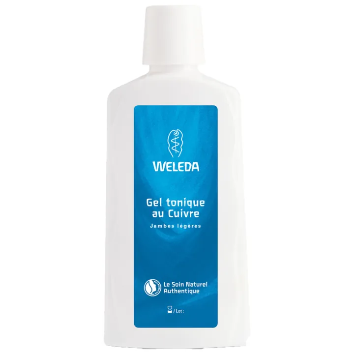 Weleda Gel Tonique Au Cuivre Jambes Légères 200 ml