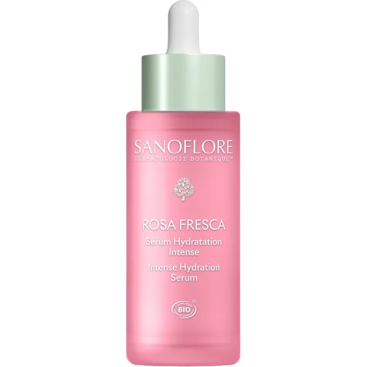 Sanoflore Rosa Fresca Sérum Hydratation Intense Bio 30 ml