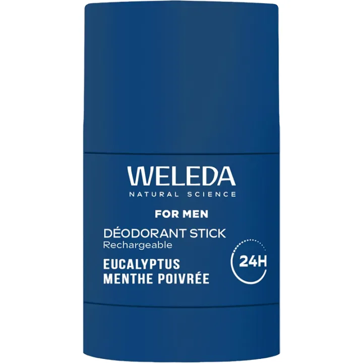 Weleda For Men Déodorant 24h Stick Rechargeable 50 g
