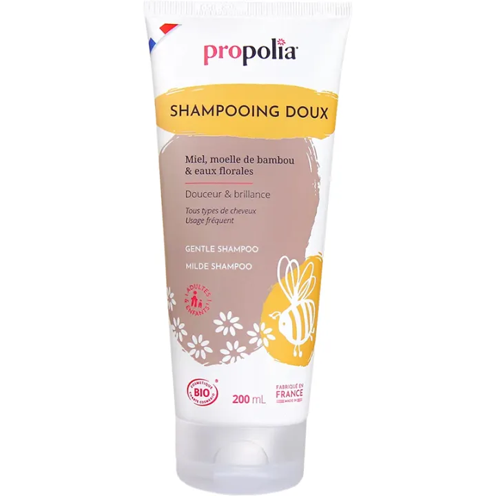 Propolia Shampooing Doux Bio Miel & Bambou 200 ml
