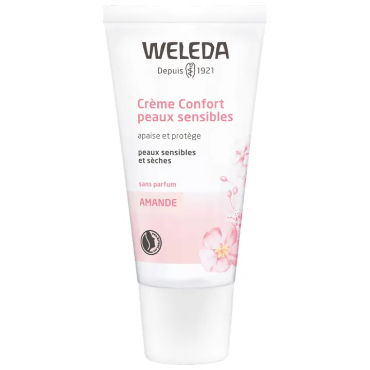 Weleda Amande Crème Confort Peaux Sensibles 30 ml