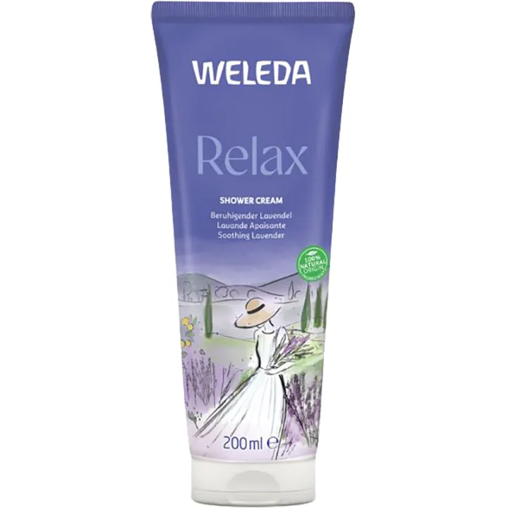 Weleda Crème de Douche Relax Lavande 200 ml