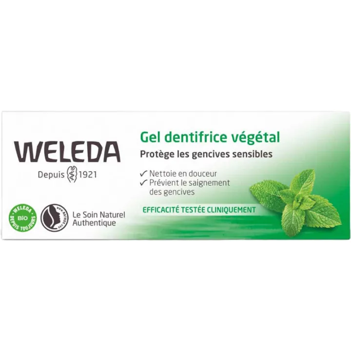 Weleda Gel Dentifrice Végétal Gencives Sensibles 75 ml
