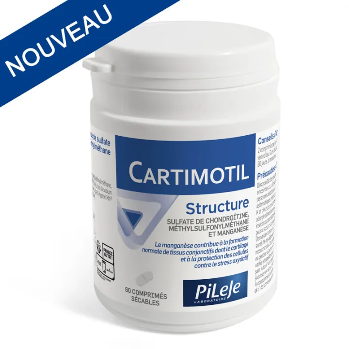 CARTIMOTIL Structure 60 comprimés Pileje