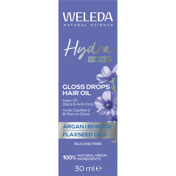 Weleda Hydra-Shine Huile Capillaire Brillance Gloss 30 ml