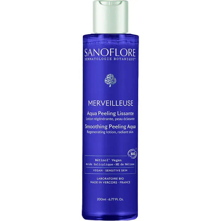 Sanoflore Merveilleuse Aqua Lotion Peeling Lissante Bio 200 ml