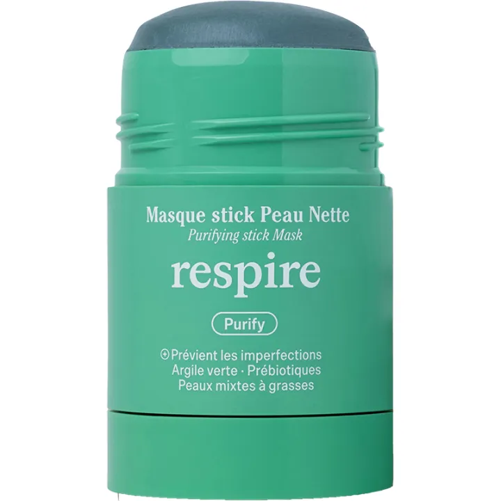 Respire Masque Stick Peau Nette Anti-Imperfections Argile 50 g