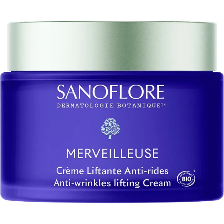 Sanoflore Merveilleuse Crème Liftante Anti-Rides Bio 50 ml