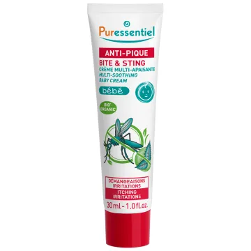 Crème Anti-Pique multi-apaisante Bébé 30 ml Puressentiel